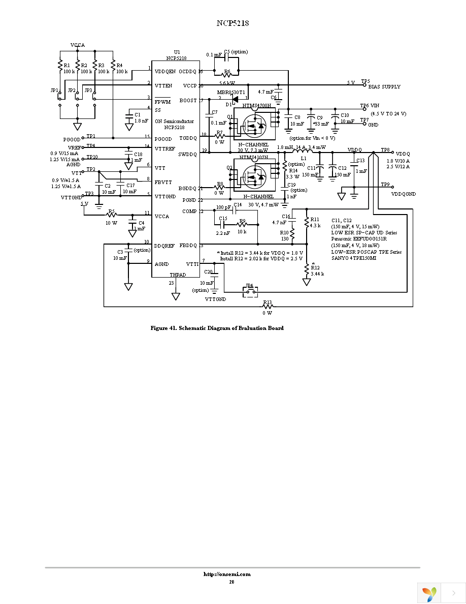 NCP5218MNR2G Page 28