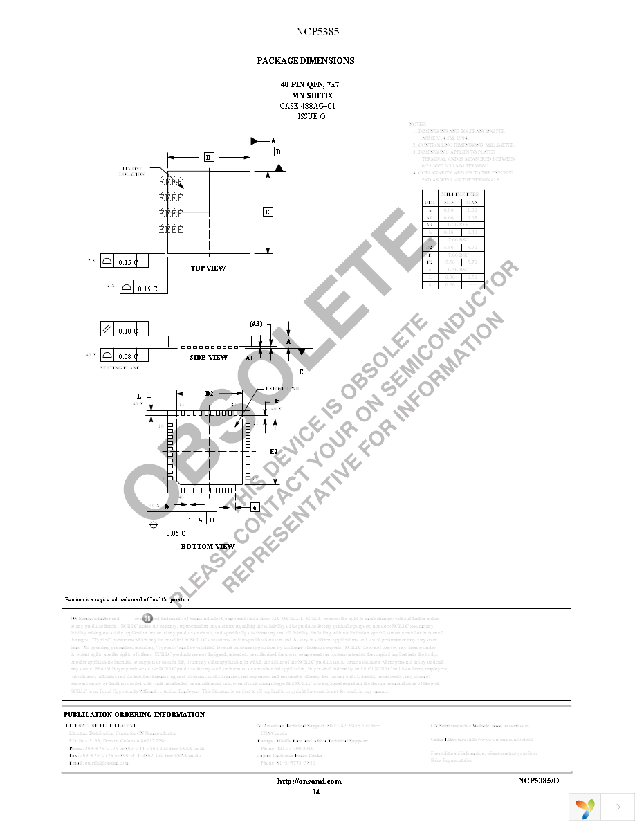 NCP5385MNR2G Page 34