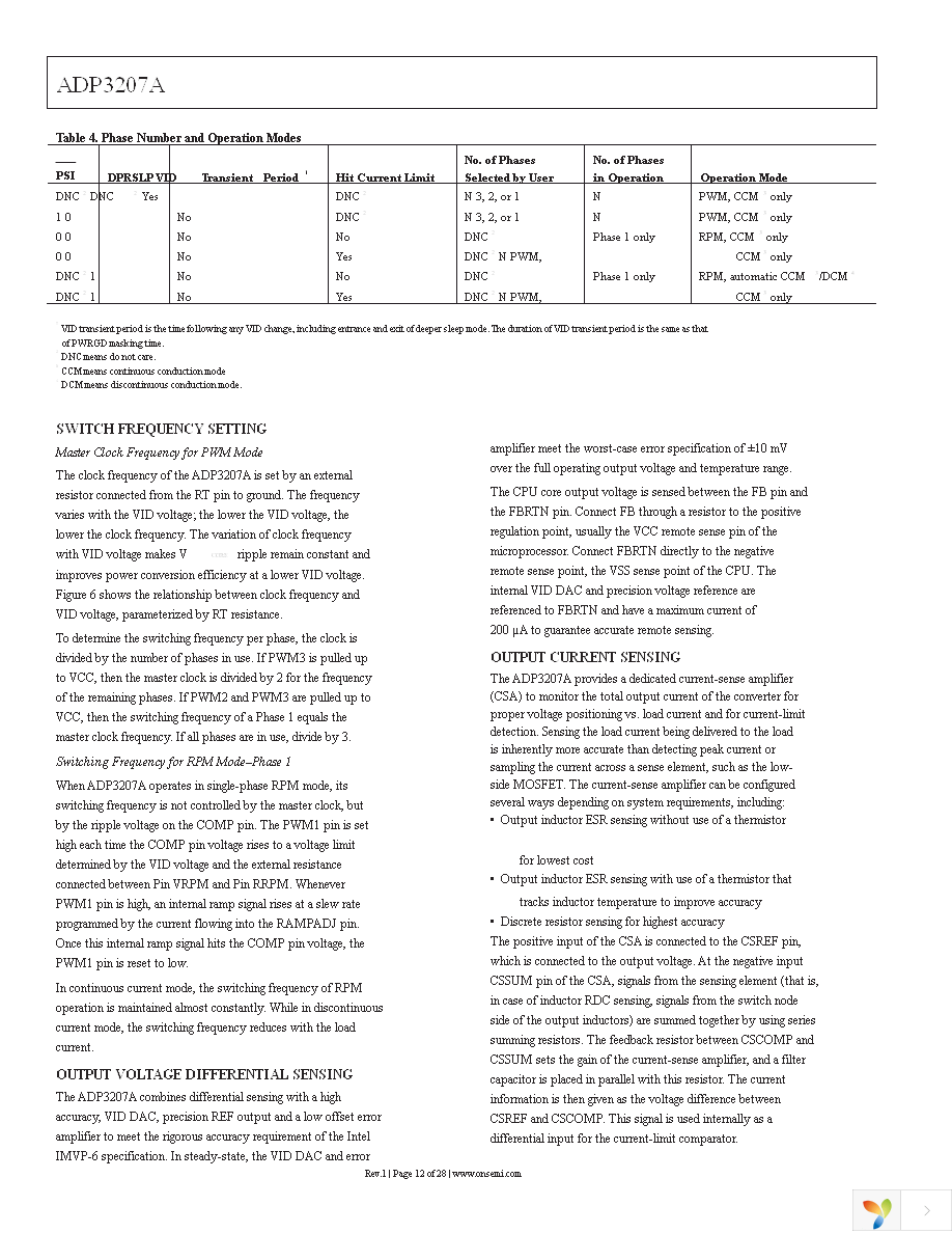 ADP3207AJCPZ-RL Page 12