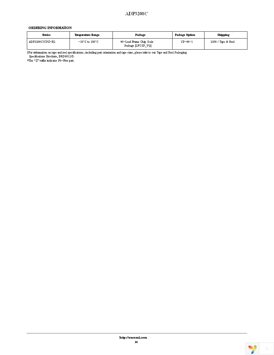 ADP3208CJCPZ-RL Page 36