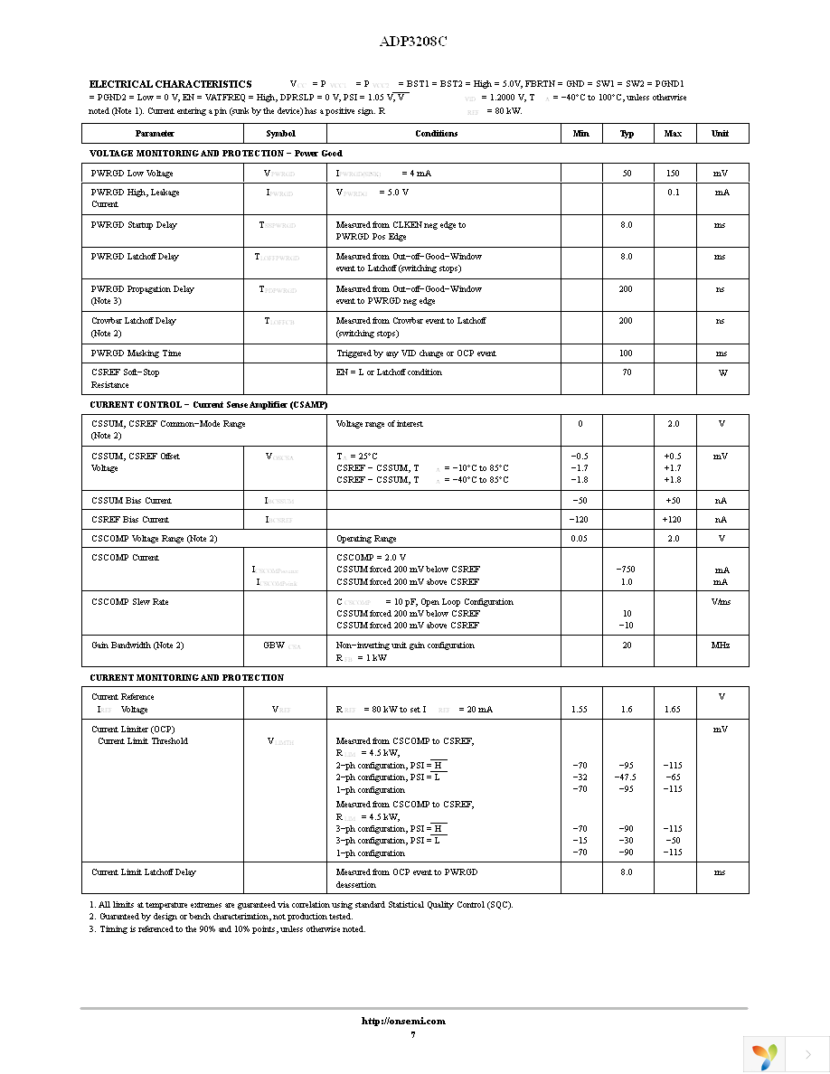 ADP3208CJCPZ-RL Page 7