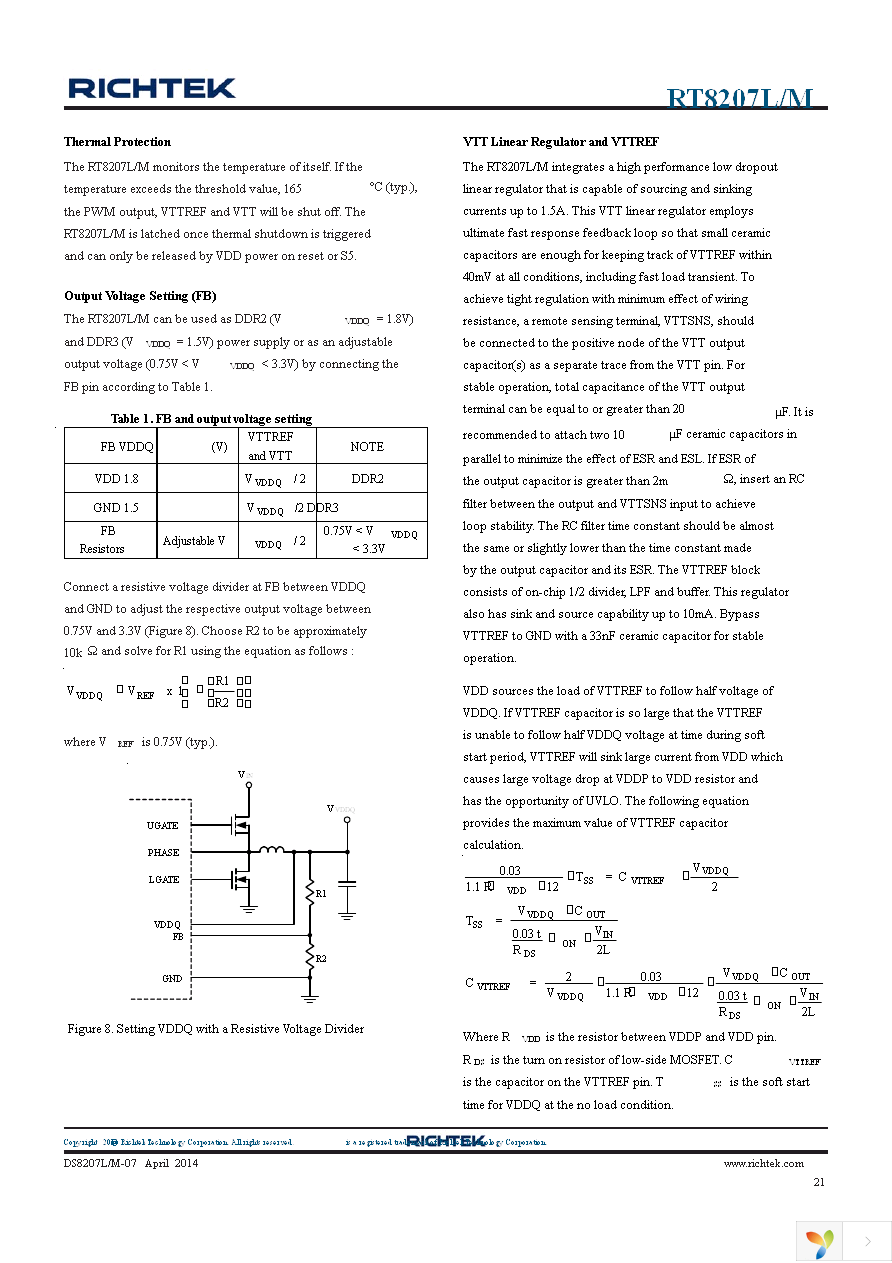 RT8207LGQW Page 21