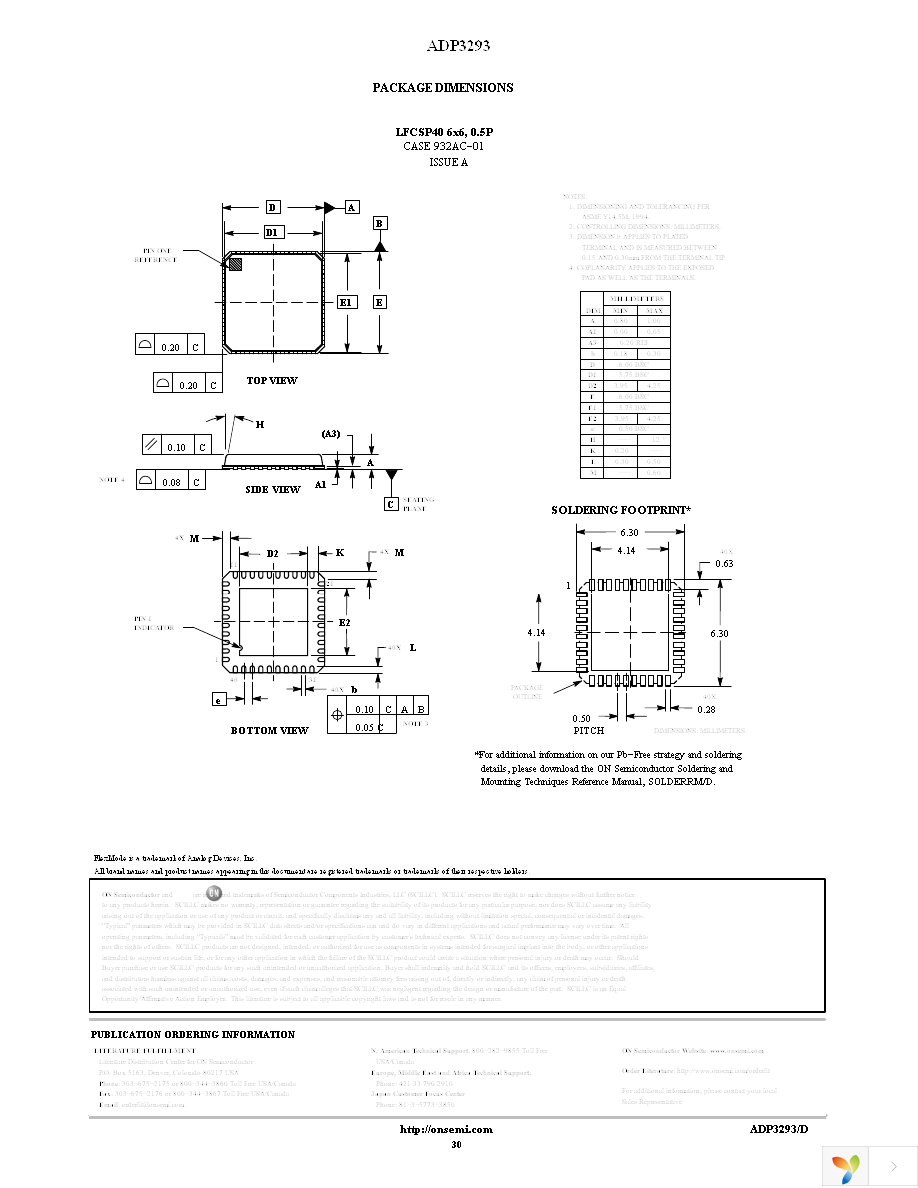 ADP3293JCPZ-RL Page 30