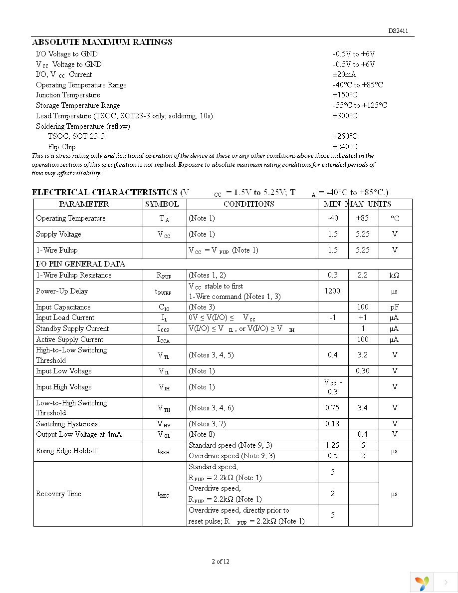 DS2411R+T&R Page 2