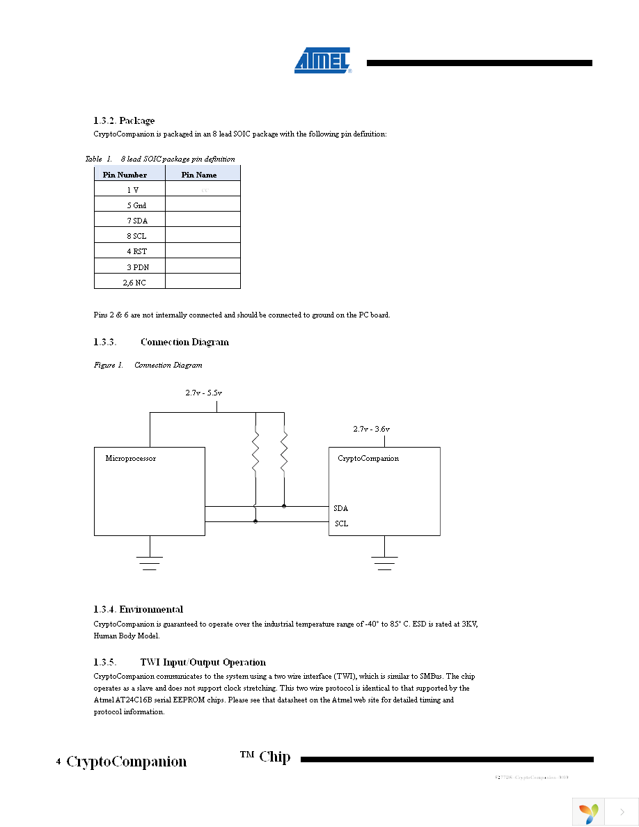 AT88SC018-SU-CM-T Page 4