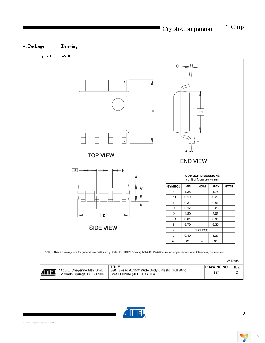 AT88SC018-SU-CM-T Page 9