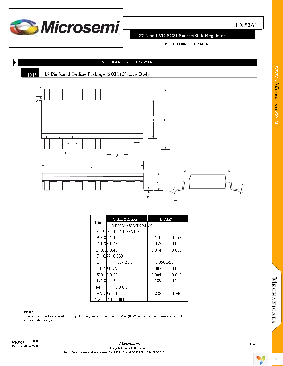 LX5261CDP Page 5