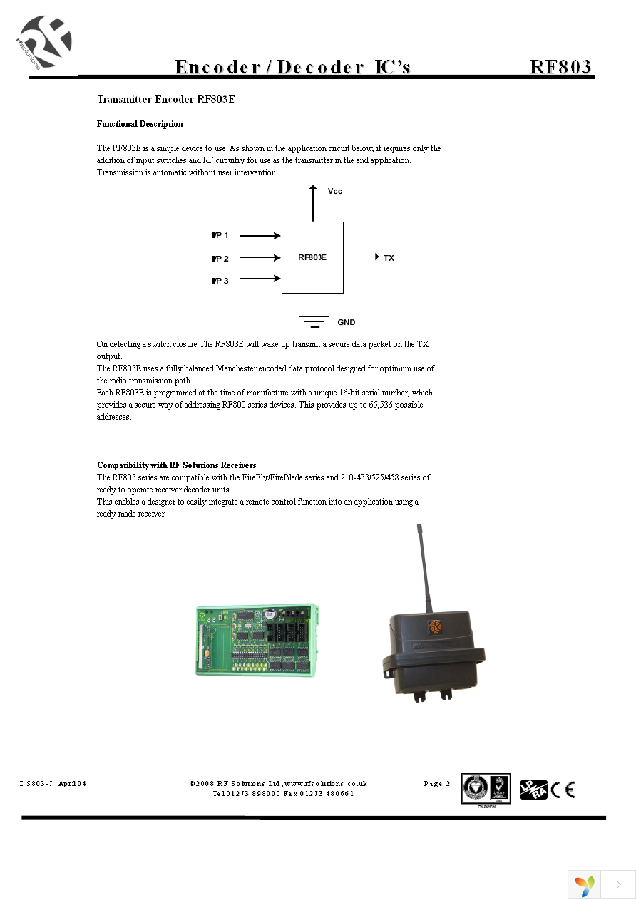 RF803E Page 2