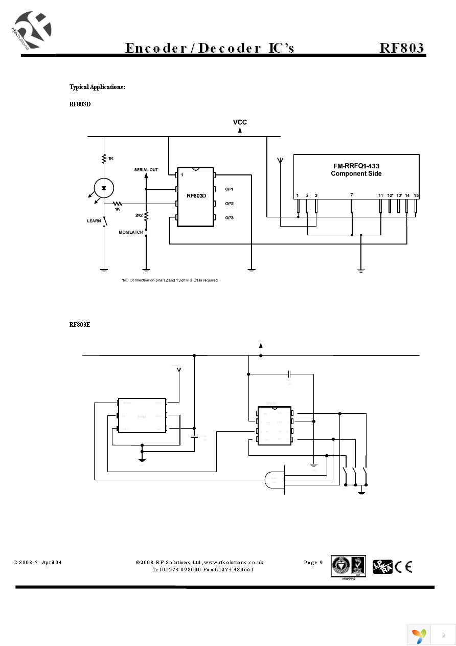 RF803E Page 9