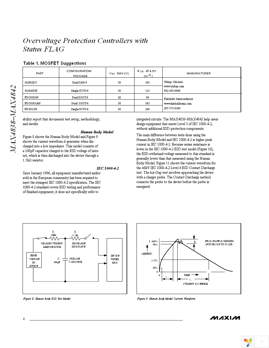 MAX4841EXT+T Page 8