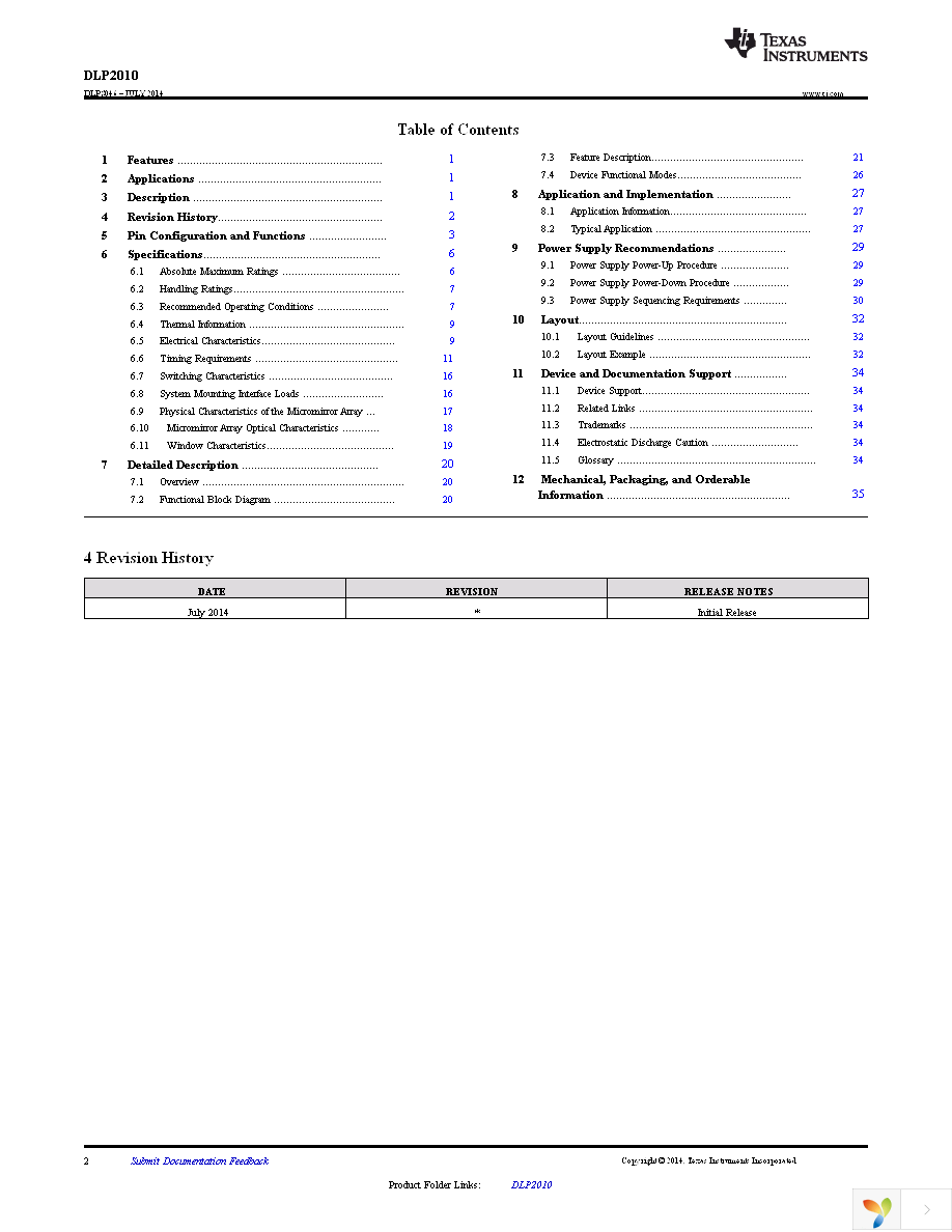 DLP2010FQJ Page 2