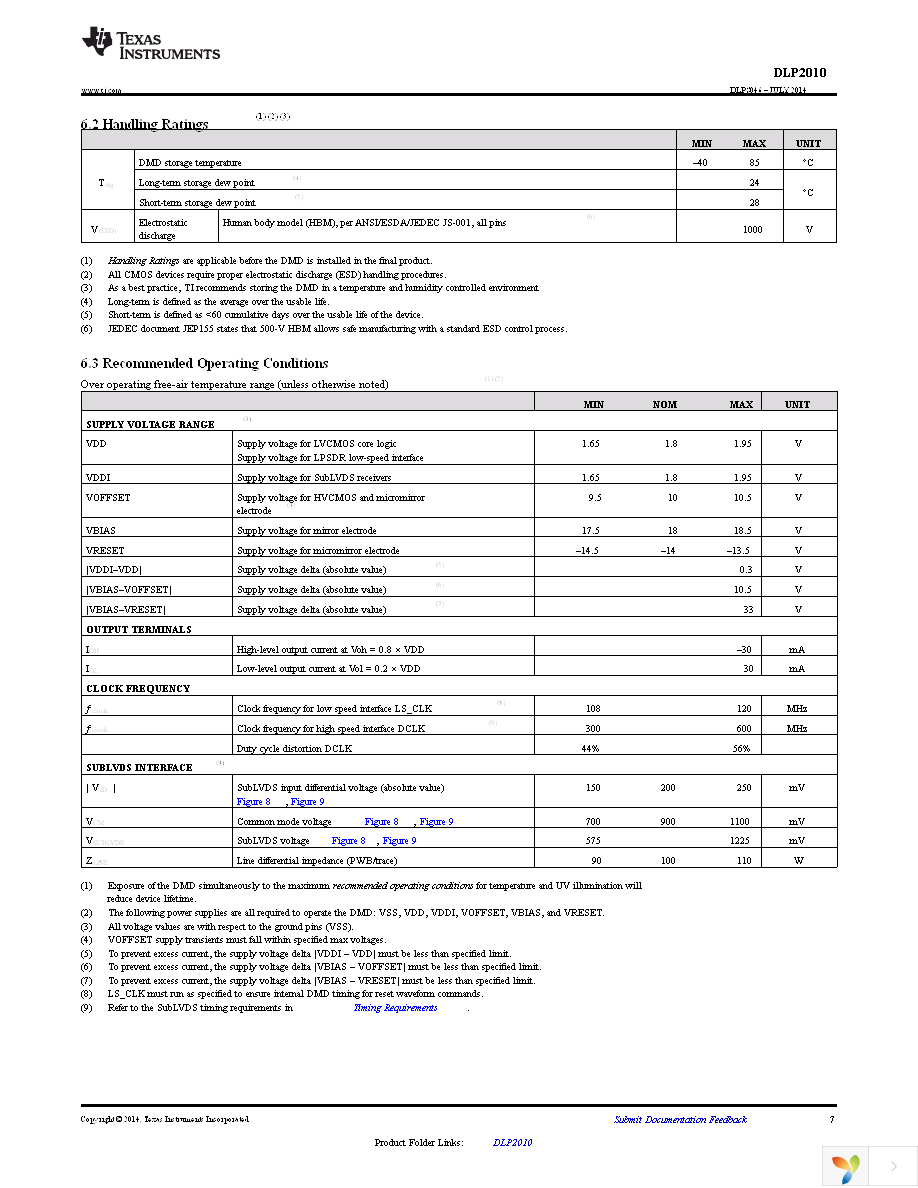 DLP2010FQJ Page 7