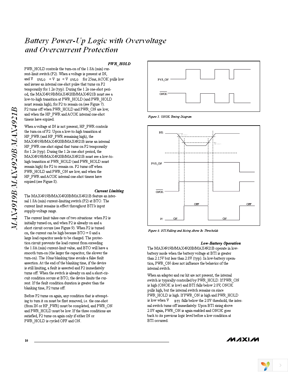 MAX4921BETD+T Page 10