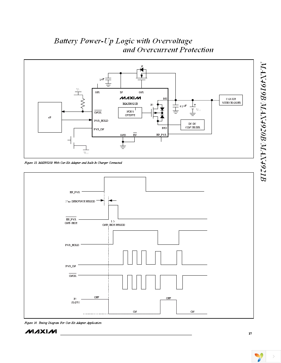 MAX4921BETD+T Page 17