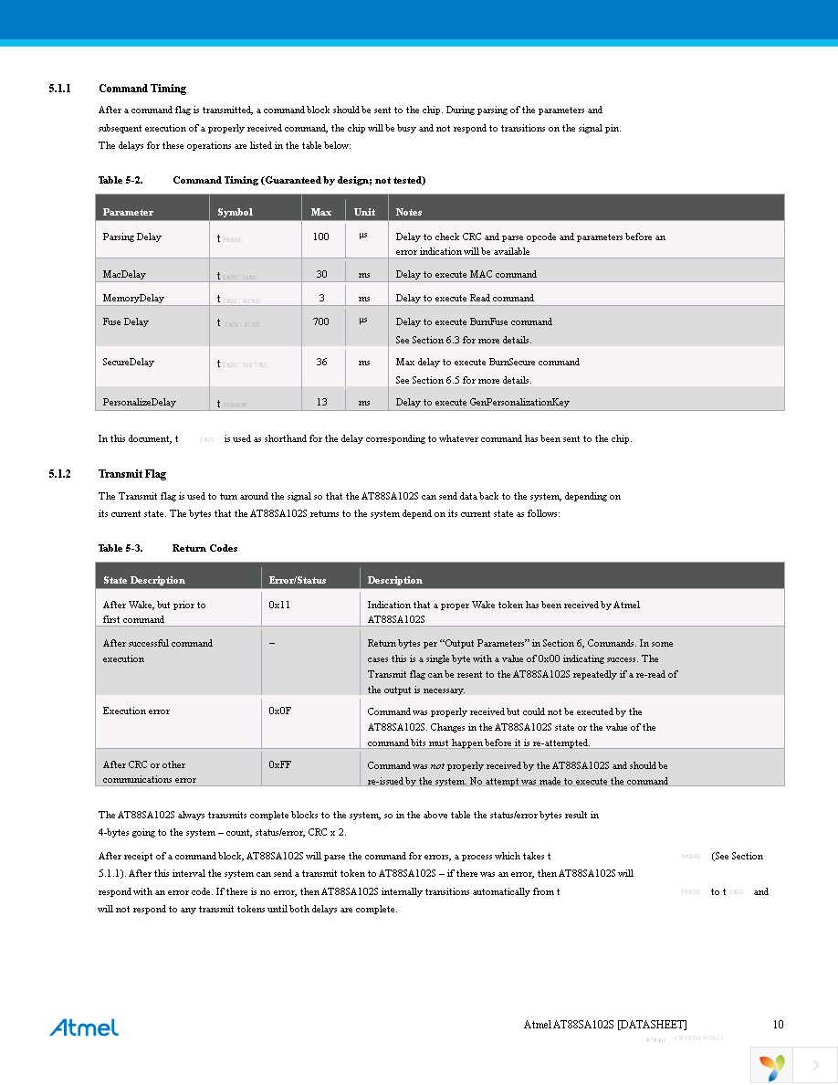 AT88SA102S-SH-T Page 10