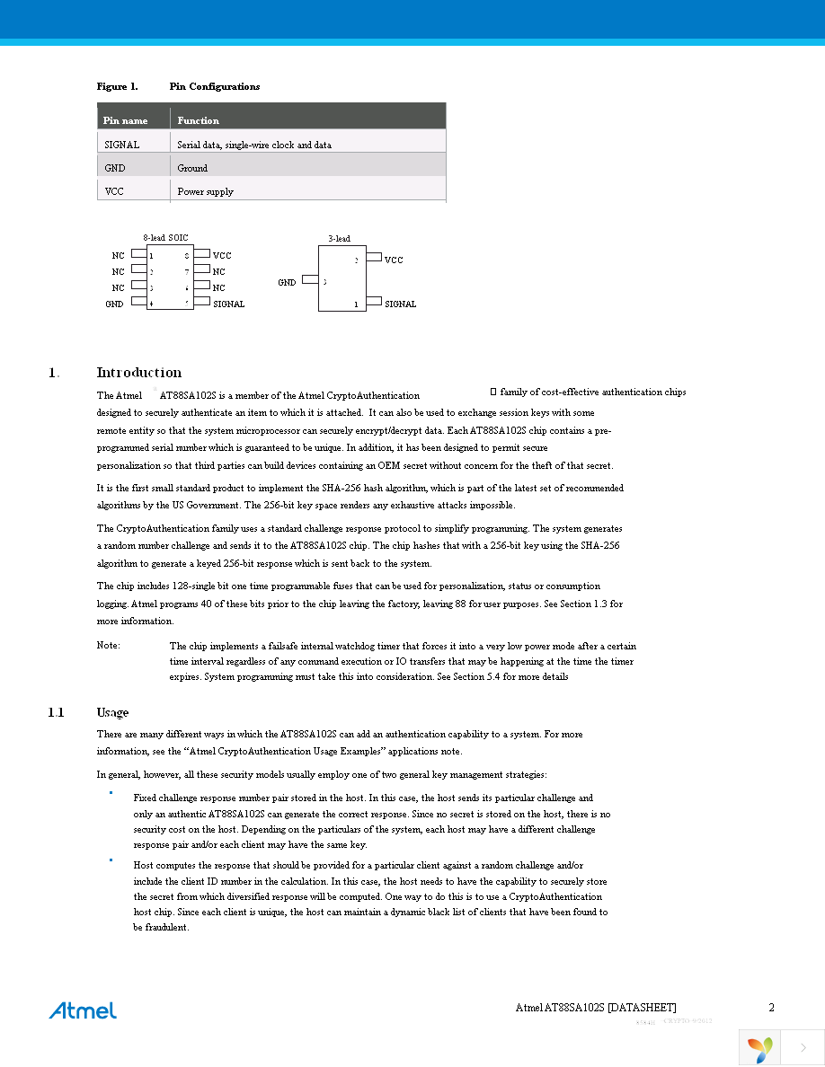 AT88SA102S-SH-T Page 2