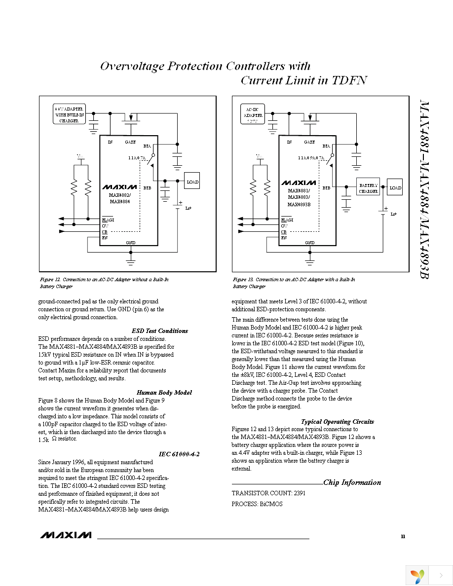 MAX4893BETB+T Page 11