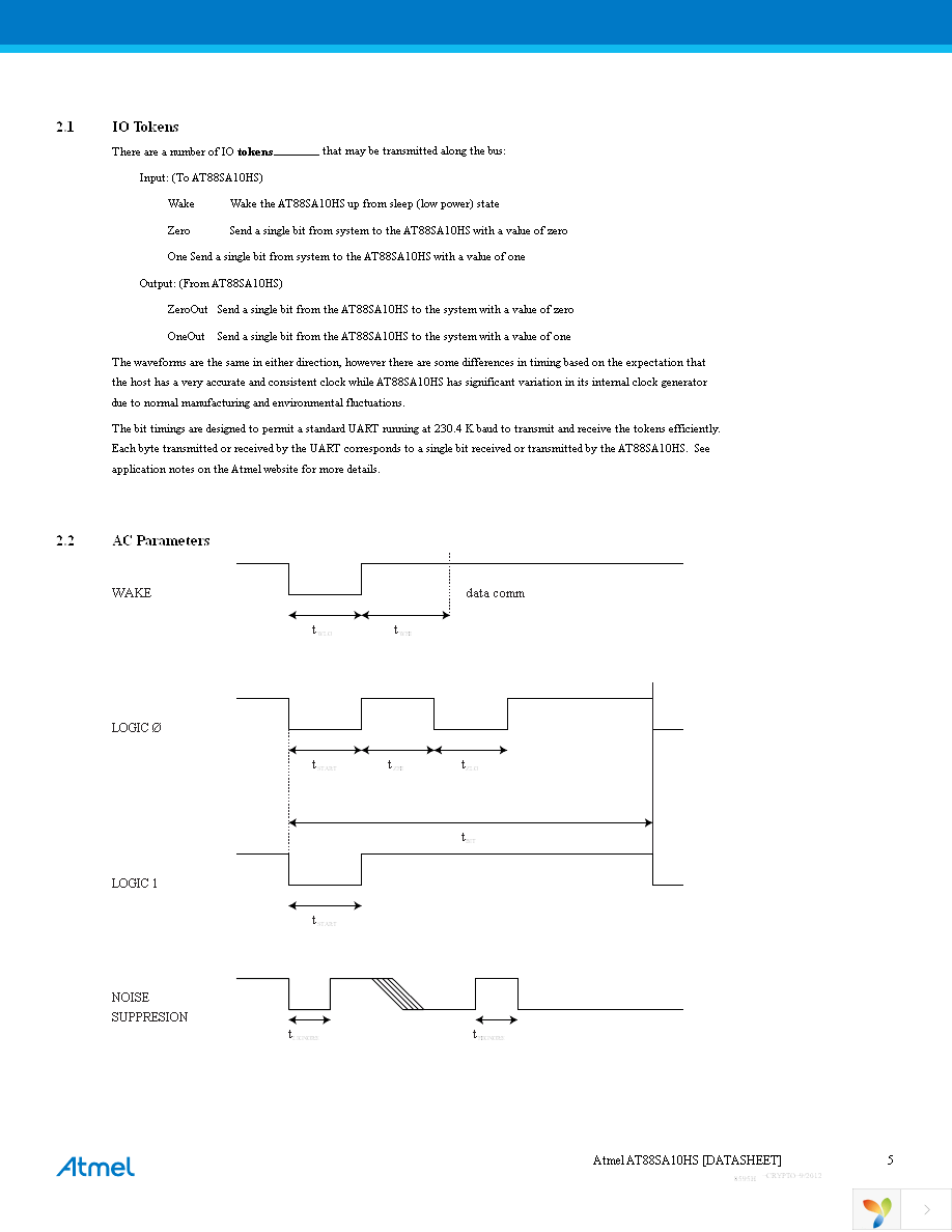 AT88SA10HS-TH-T Page 5