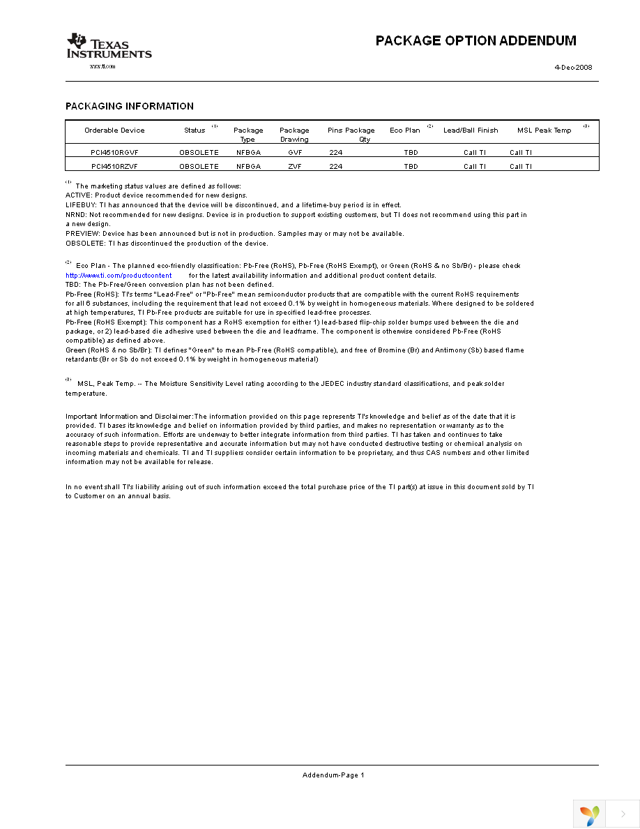 PCI4510RGVF Page 4