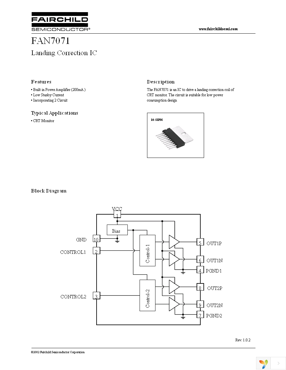 FAN7071TS Page 1