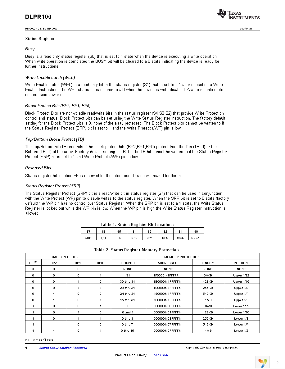 DLPR100DWC Page 4