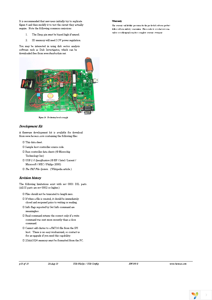 USB-FILESYS-DIL Page 10