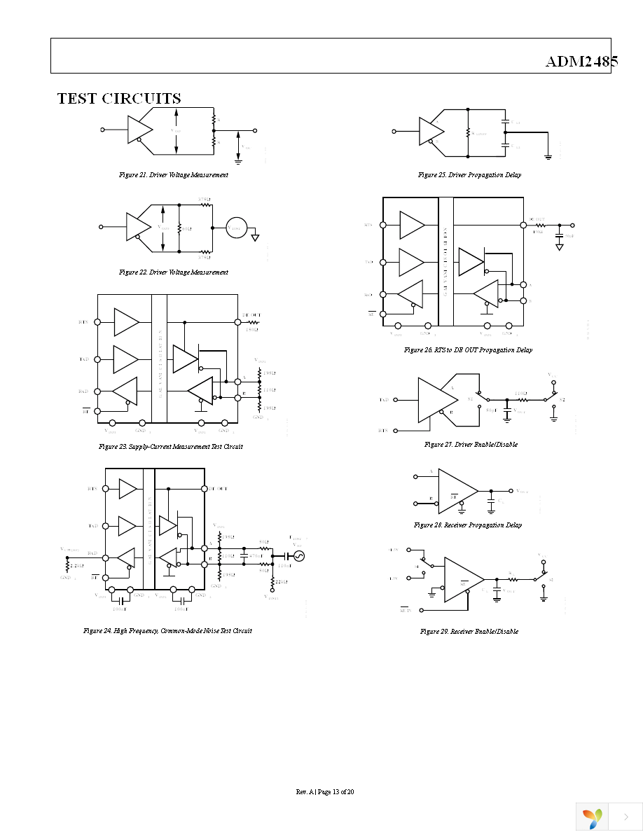 ADM2485BRWZ-REEL7 Page 13