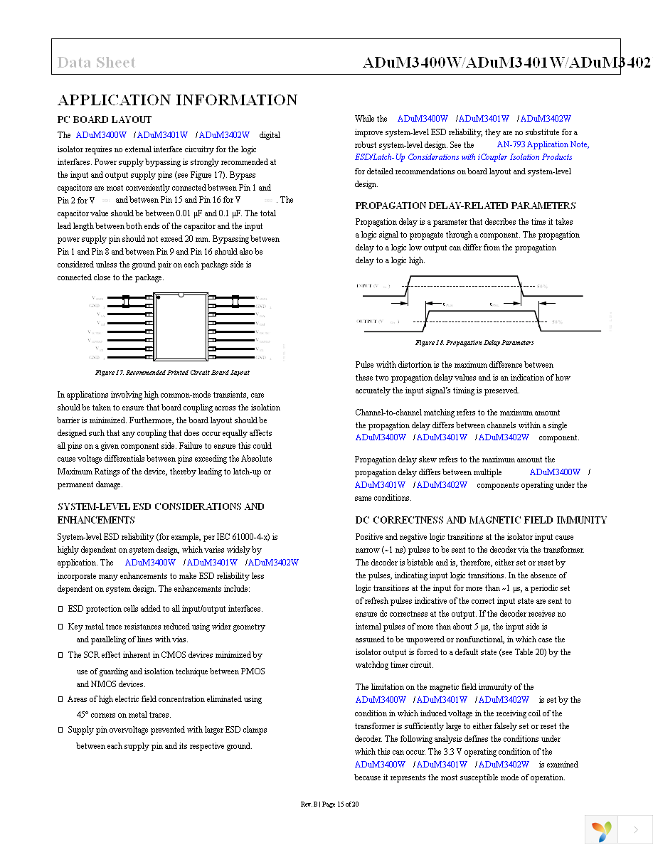 ADUM3400WBRWZ Page 15