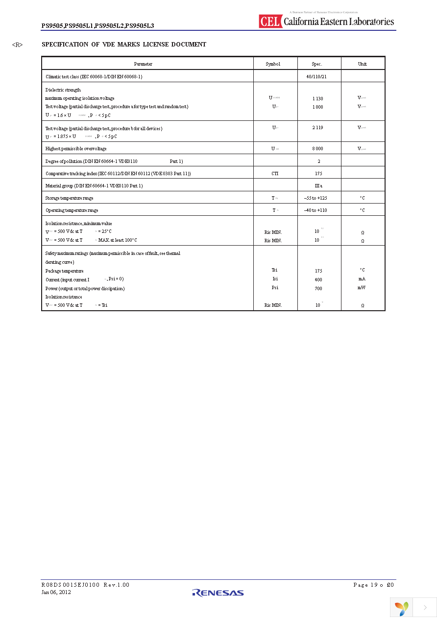 PS9505L3-E3-AX Page 19