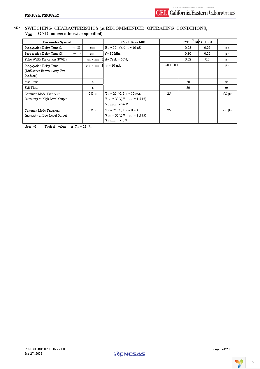 PS9308L2-V-AX Page 7