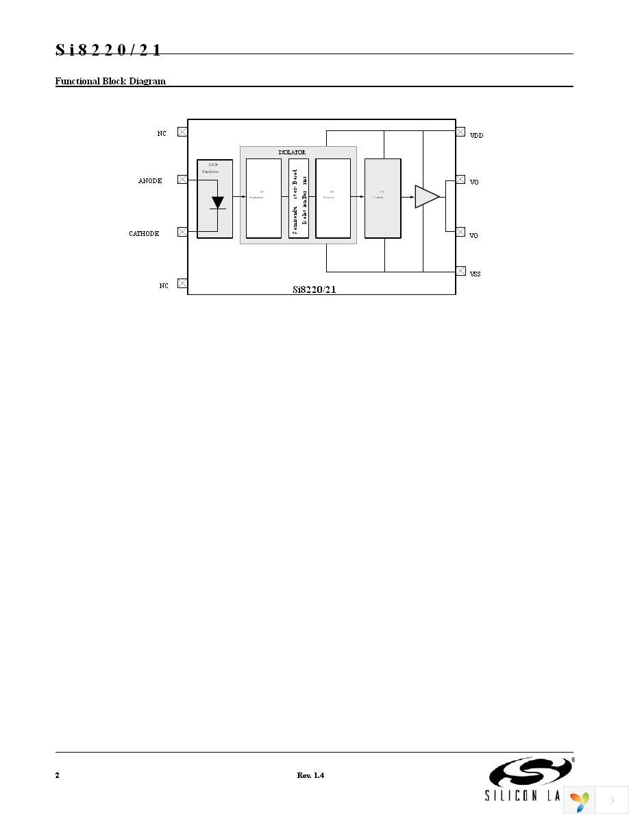 SI8220DB-D-IS Page 2