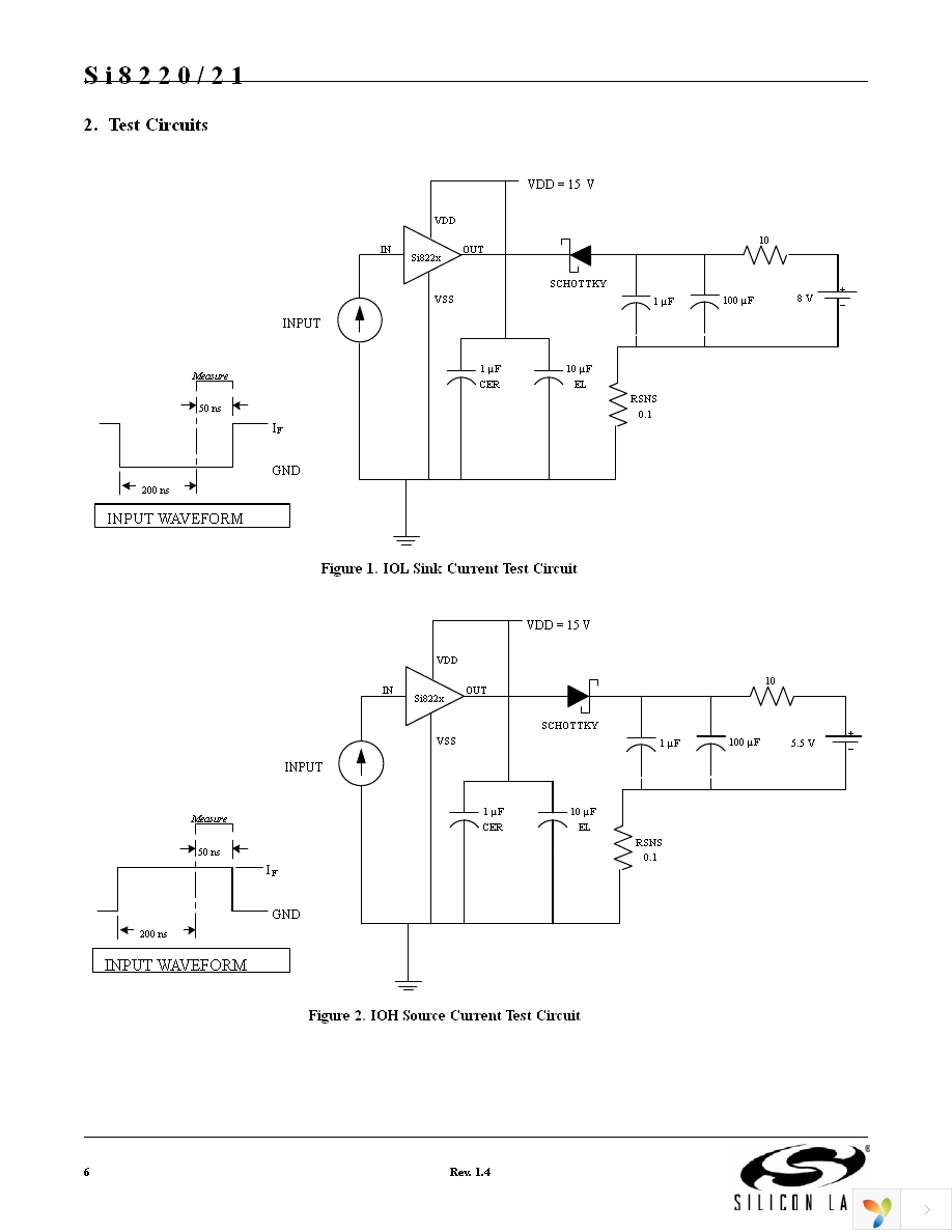 SI8220DB-D-IS Page 6