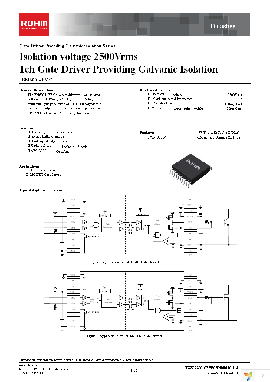 BM60014FV-CE2 Page 1