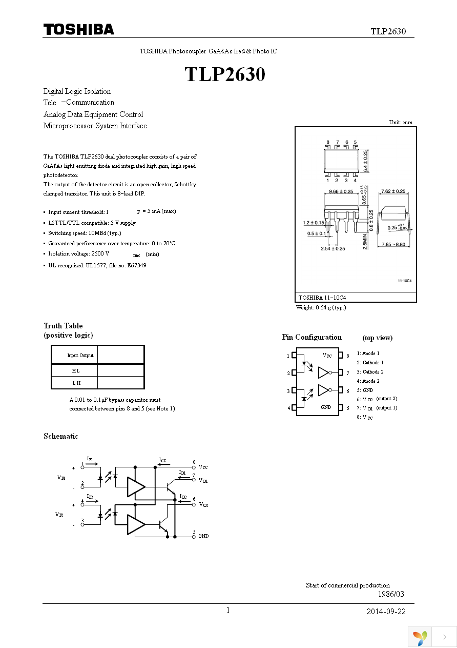 TLP2630(F) Page 1