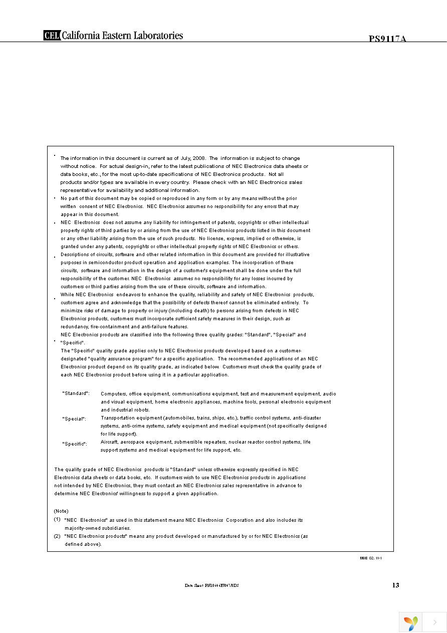 PS9117A-F3-AX Page 13