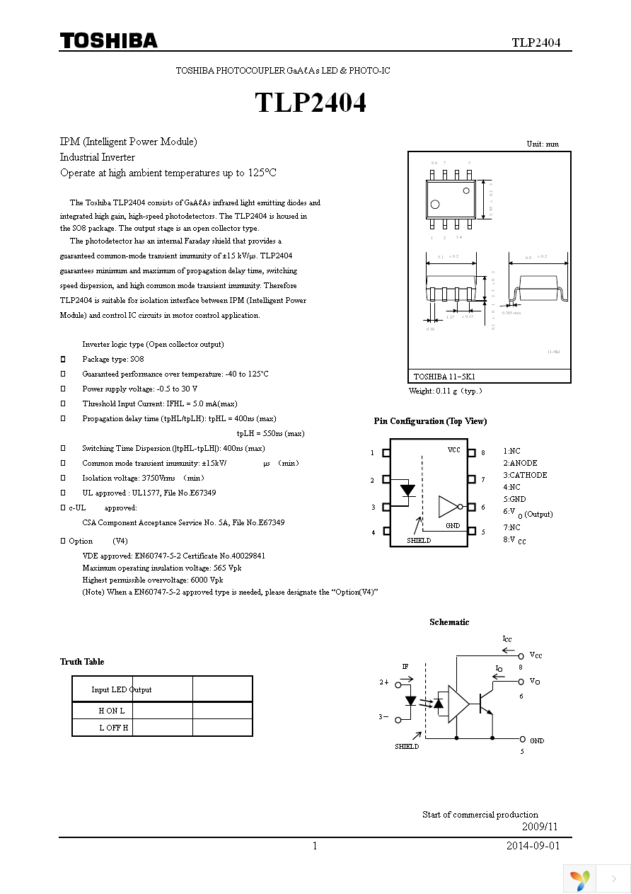 TLP2404(F) Page 1