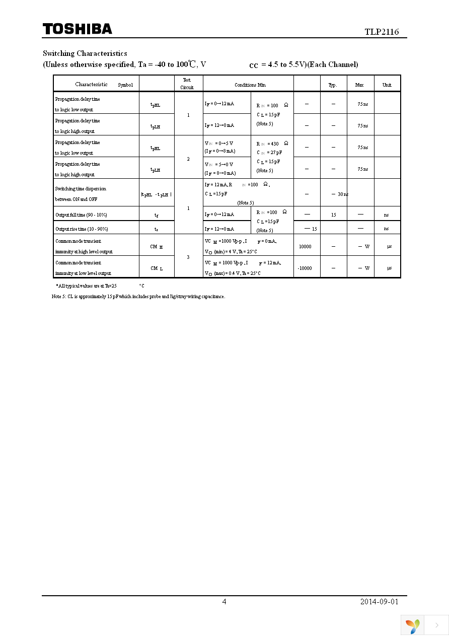 TLP2116(F) Page 4