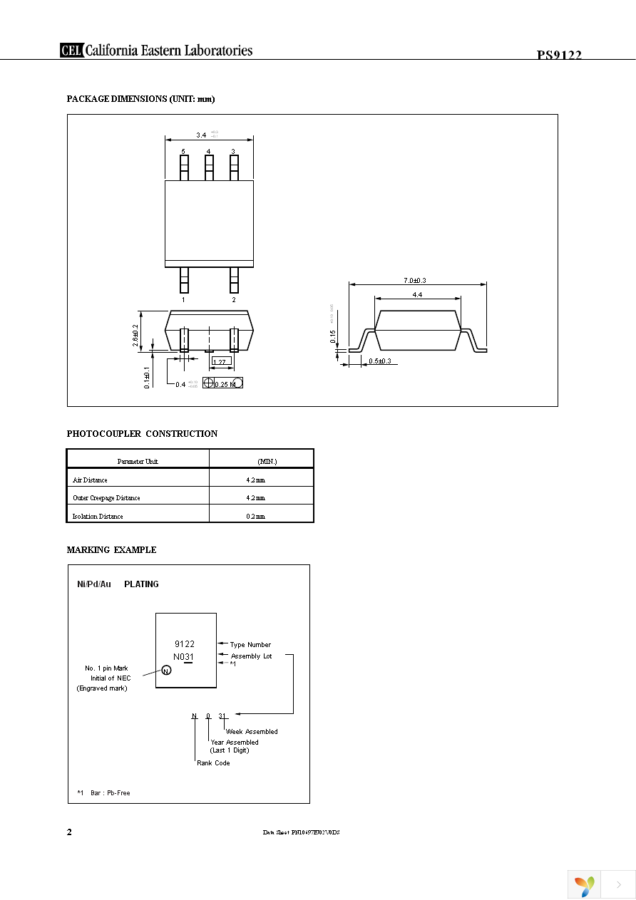 PS9122-L-AX Page 2