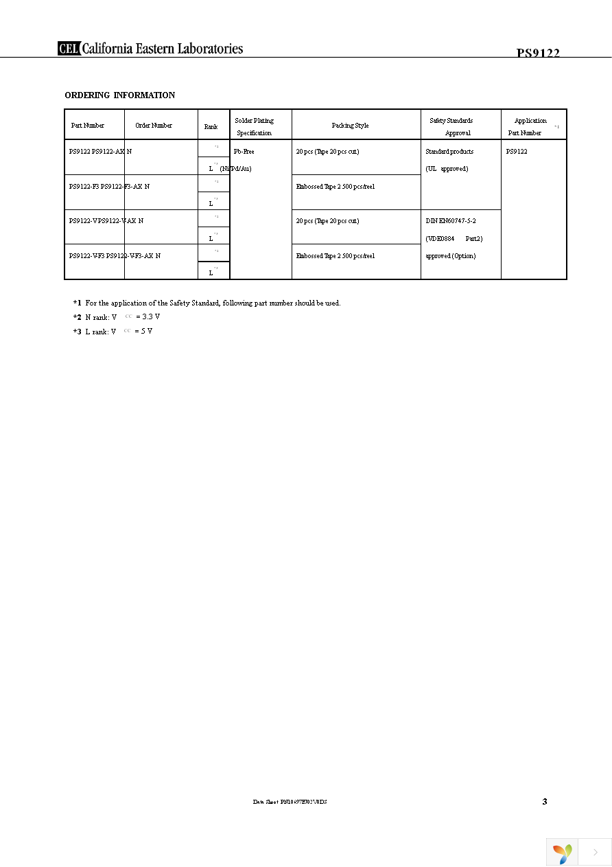 PS9122-L-AX Page 3