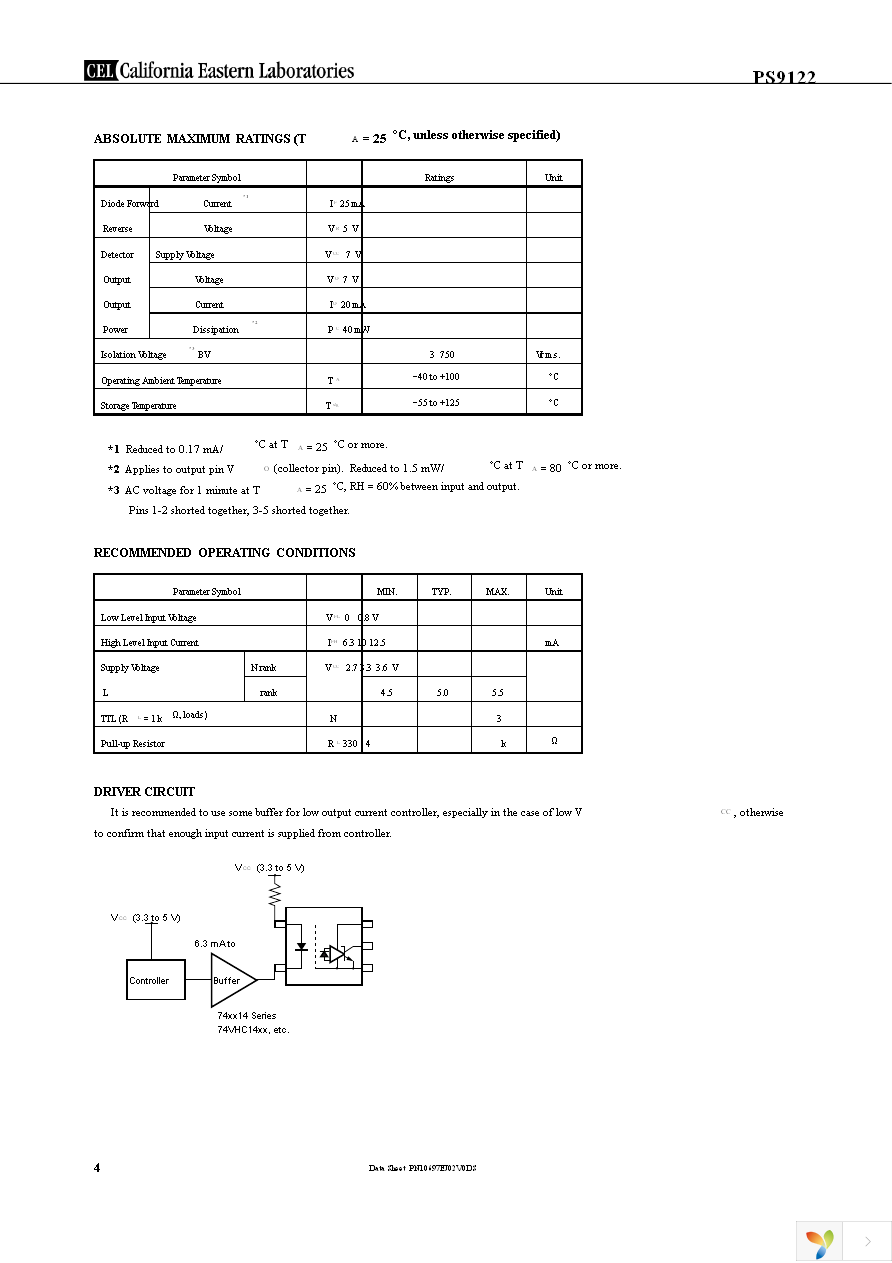 PS9122-L-AX Page 4