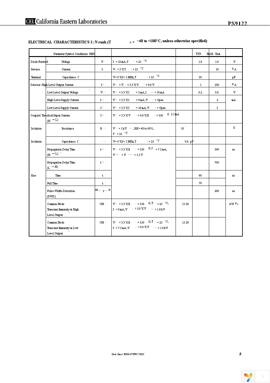 PS9122-L-AX Page 5