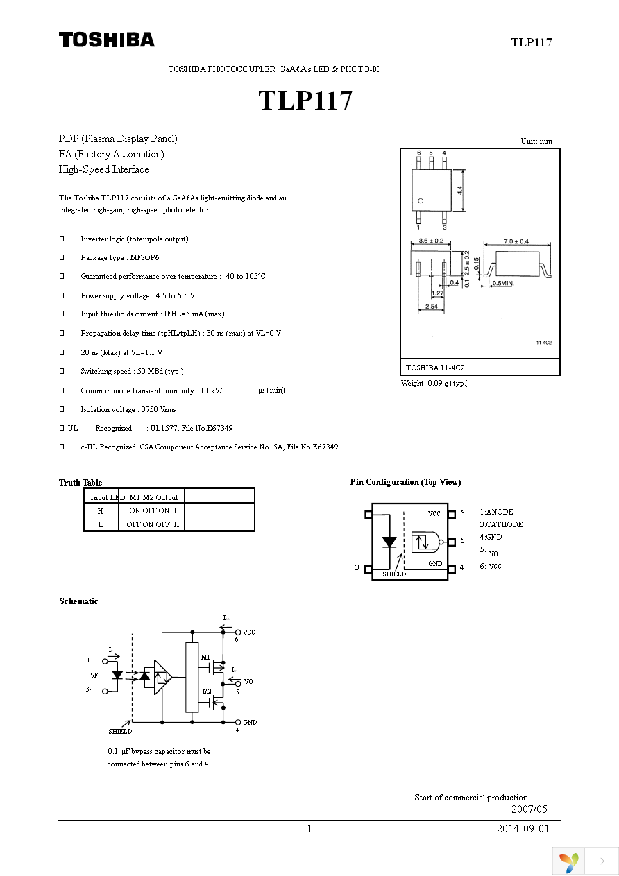 TLP117(F) Page 1