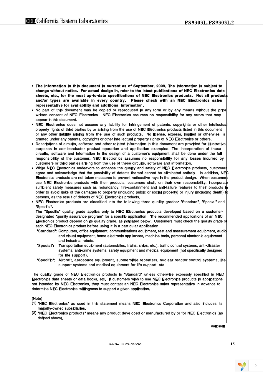 PS9303L-AX Page 15