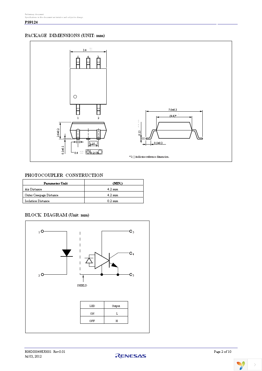 PS9124-V-F3-AX Page 2