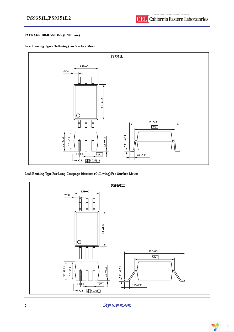 PS9351L2-E3-AX Page 2