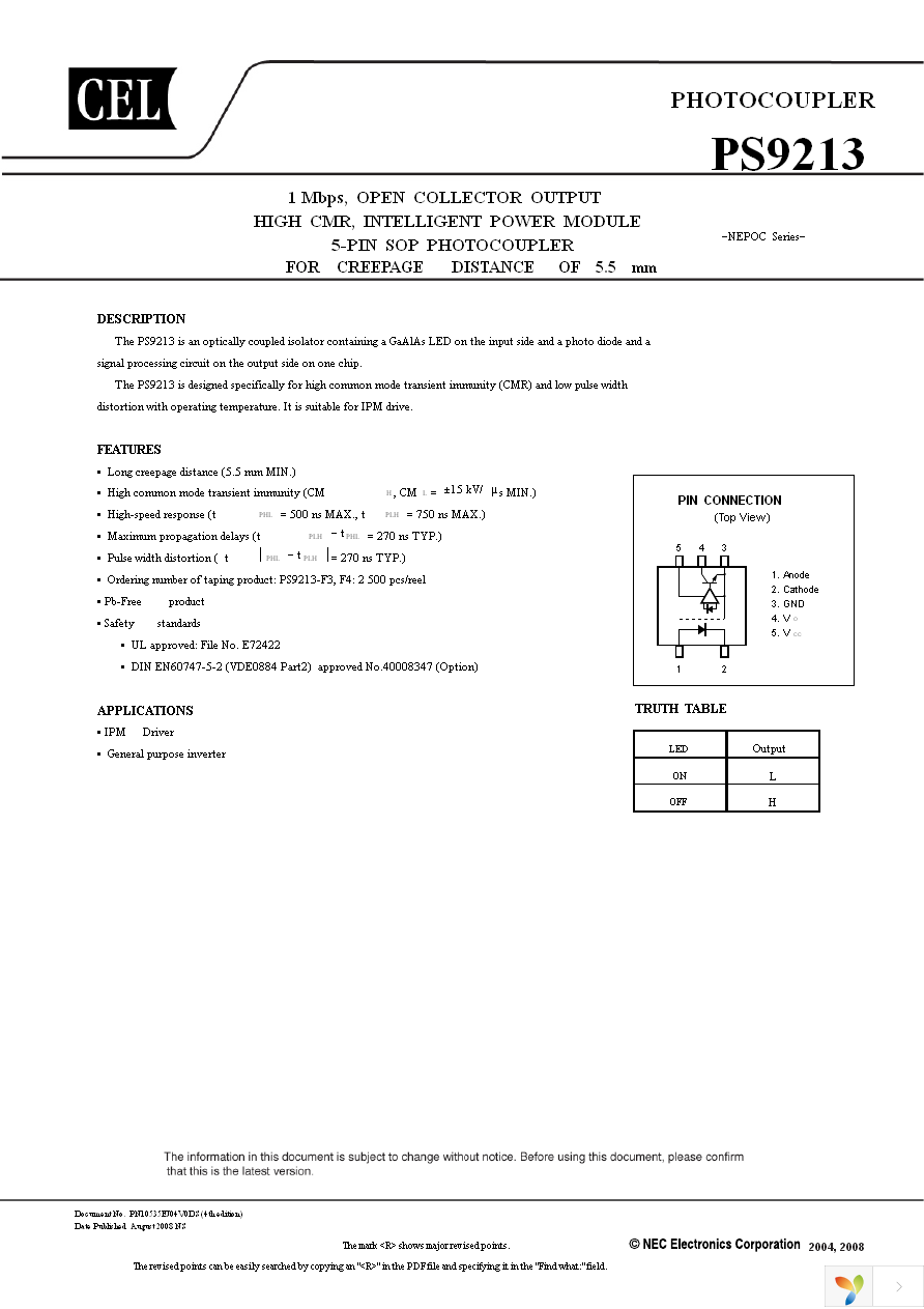 PS9213-A Page 1