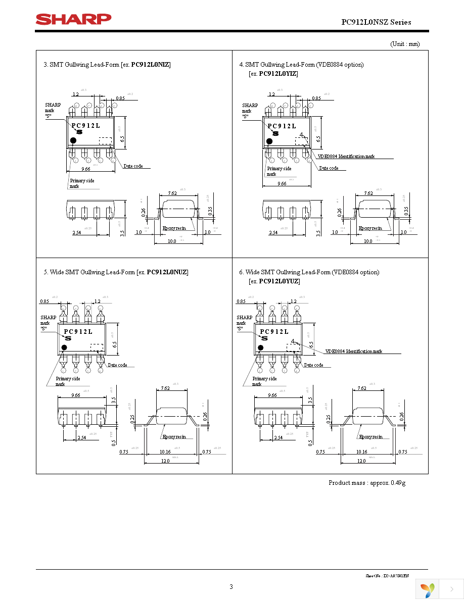 PC912L0NSZ Page 3