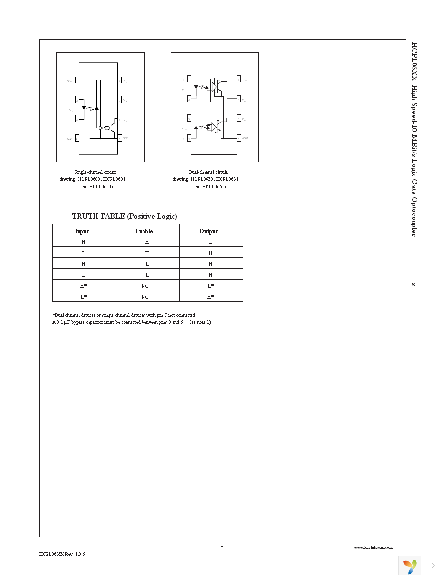 HCPL0630 Page 2