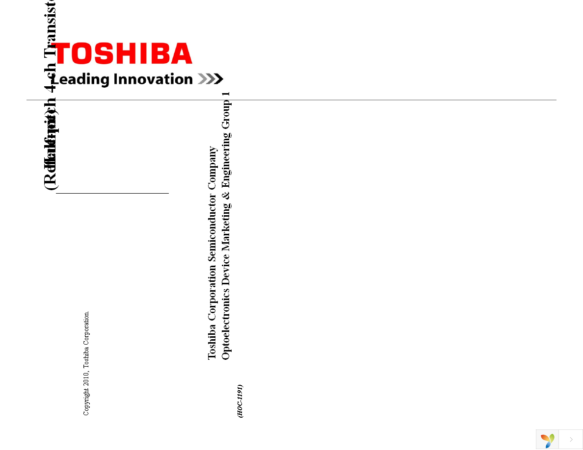 TLP291-4(GB-TP,E) Page 1