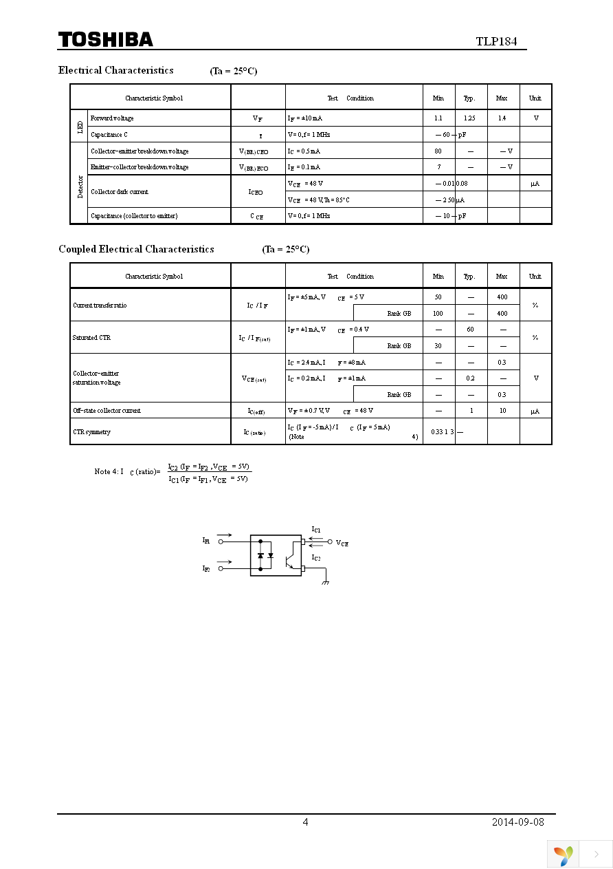 TLP184(TPR,E) Page 4